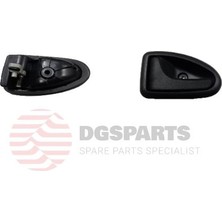 Dgs T-10392 - Kapı Iç Açma Kolu Sol Siyah Clıo Kangoo Megane