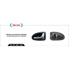 KR-534 - Kapı Açma Kolu Iç Sağ Krom Clıo 09>