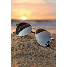 Damla Model Siyah Polarize Erkek Güneş Gözlük