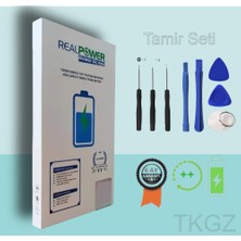 Tkgz -  Oppo Reno 4 Lite  - Blp- 791 - Batarya Pil Sıfır Güçlendirilmiş+ Tamir Seti - Realpower