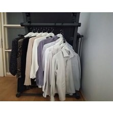 Askılık, 2 Adet Dolap, Ofis ve Araç Için Kullanıma Uygun Askı Çoklayıcı, Organizer Sihirli Askılık