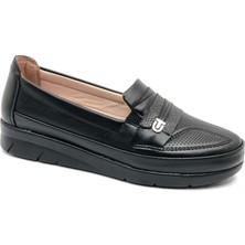 Berfilla Dr.tavsiyeli Içi %100 Deri Anne Kadın Babet Ayakkabı