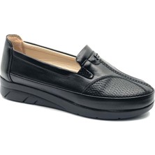 Berfilla Dr.tavsiyeli Içi %100 Deri Anne Kadın Babet Ayakkabı