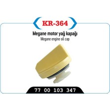 KR-364 - Motor Yağ Dolum Kapağı Clıo Megane I Laguna Scenıc / Logan