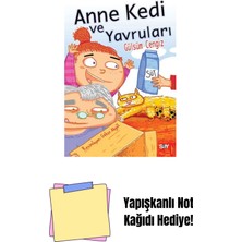 Anne Kedi ve Yavruları + Yapışkanlı Not Kağıdı