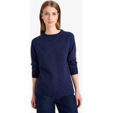 DeFacto Relax Fit Bisiklet Yaka Basic Düz Triko Kazak I6913AZ25WN