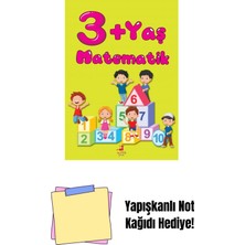 3 Yaş Matematik + Yapışkanlı Not Kağıdı