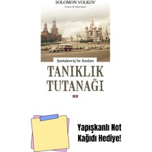 Tanıklık Tutanağı + Yapışkanlı Not Kağıdı