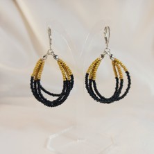 Crystal Atelier Boncuklu Damla Miyuki Küpe, El Yapımı Şık ve Trend Kadın Küpe, Renkli Tasarım Takı, Klasik Küpe, Günlük Küpe, Özel Gün Küpesi, Hediyelik Küpe, Bohem Küpe, Etnik Küpe, Miyuki Küpe