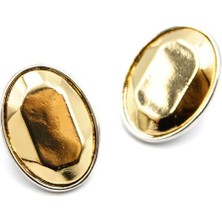 Royaleks Metal Küpe - Altın