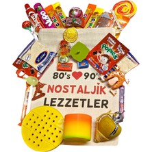 Nostaljik Lezzetler Kese Nostaljik Hediye Paketi 80'ler 90'lar