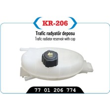 KR-206 - Radyatör Yedek Su Deposu Kapaklı Trafıc Iı / Vıvaro A 2.0 Dcı M9R