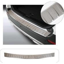 Chevrolet Captiva Uyumlu 2013-2019 Krom Arka Tampon Üstü Koruma Paslanmaz Çelik