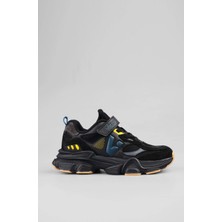 Vicco Wild Erkek Çocuk Siyah Phylon Ayakkabı