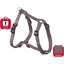 Karlıe Kilitli Göğüs Tasma L 65-100 Cm Gri