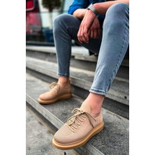 CH307 - Rt Tricot Erkek Ayakkabı Taba