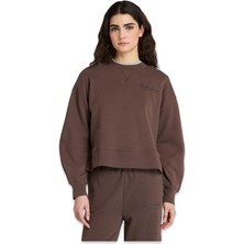 Timberland TB0A41ZB Lush Comfort Crew Sweat Kahverengi Kadın Sweatshirt