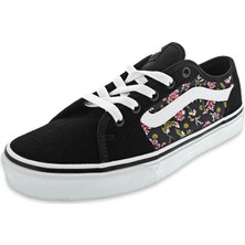 Vans Filmore Decon Sneakers Siyah Kadın Spor Ayakkabı Nefes Alabilir Yapı ile Koşu ve Yürüyüş İçin