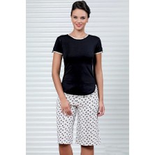 Çiçek Baskılı Kaprili Takımı B453