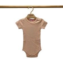 Tiffany Baby Organik Theme Kısa Kol Çıtçıtlı Body 89008