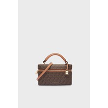 Michael Kors 4g Logo Baskılı Çıkarılabilir Askılı Small Çanta 32F5GQ1C0B252 Bayan Çanta 32F5GQ1C0B 252