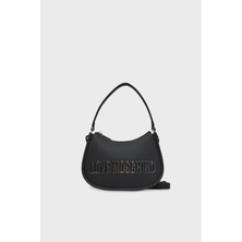 Love Moschino Logolu Çıkarılabilir Askı ve Tutma Saplı Çanta Bayan Çanta JC4027PP1NKD000B