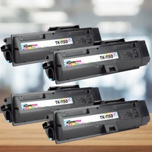 tonermax Kyocera TK-1150 Yüksek Kapasiteli Muadil Toner 4'lü Paket/ Ecosys P2200 / M2135 / P2235 / M2735