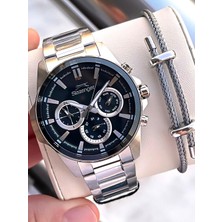 Slazenger Çelik Kordon Iç Fonksiyonları Aktif 10 Atm Suya Dayanıklı Erkek Kol Saati YNB.2456.2.02