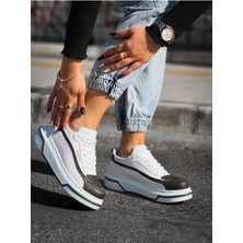 CH241 - Cbt Signature Line Up Erkek Ayakkabı Hakı/beyaz