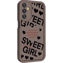 Galaxy A15 Kılıf Kamera Korumalı Baskılı Arka Yüzey Zıvo Klas Kapak-Siyah