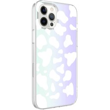 iPhone 12 Pro Uyumlu Zıvo M-Blue Desenli Kapak-Cow No2