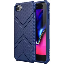 iPhone Se 2022 Uyumlu Zıvo Hank Silikon-Lacivert