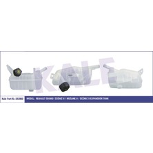 KALE-343960 - Yedek Su Deposu Renault Scenıc Iı Grande Scenıc Iı Megane Iıı 1.5/1.9dcı 1.6 2.0 02<09 (Kapaklı)