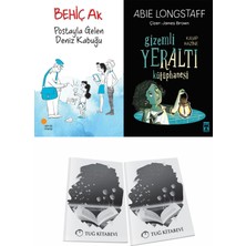Postayla Gelen Deniz Kabuğu ve Gizem Li Yeraltı Kütüphanesi 4 Kayıp Hazine + Hediyeli