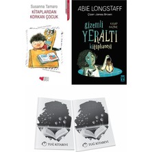 Kitaplardan Korkan Çocuk ve Gizem Li Yeraltı Kütüphanesi 4 Kayıp Hazine + Hediyeli