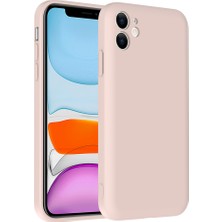 iPhone 11 Kılıf Kamera Korumalı Kartlık Hazneli Zıvo Vitra Kapak - Pembe