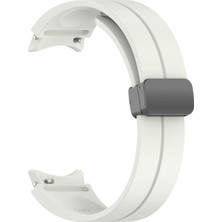 Galaxy Watch 4 44MM Uyumlu Krd-84 Uyumlu Kordon Zıvo - Starlight