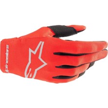 Alpinestars Radar Off-Road Motosiklet Eldiveni Kırmızı  Siyah