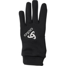 Odlo Stretch Fleece Termal Eldiven Siyah