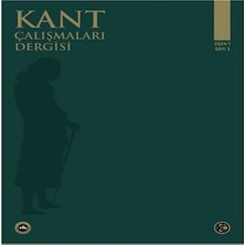 Kant Çalışmaları Dergisi Sayı: 3 - 2024