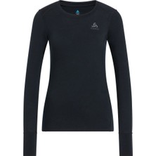 Odlo Merino 200 Termal Kadın Üst Içlik Siyah