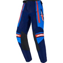 Alpinestars Kids Racer Nomur Çocuk Kros Motosiklet Pantolonu Mavi  Kırmızı