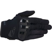Alpinestars Chrome Korumalı Kadın Motosiklet Eldiveni Siyah