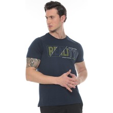 Erkek Realıty Baskılı T-shirt