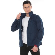 Erkek Fermuar Detaylı Softshell Eşofman Üstü