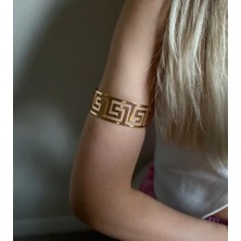 Panorama Model Gold Renk Pazu Bileklik