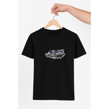 Vecihi Geliyor Helikopter Temalı Unisex Tshirt Pilot - Havacı - Uçak Tutkunu