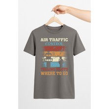Vecihi Geliyor Air Traffic Control Hava Trafik Kontrol  Tshirt Pilot - Havacı - Uçak Tutkunu
