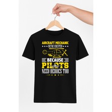 Vecihi Geliyor Aircraft Mechanic Unisex Tshirt Pilot - Havacı - Uçak Tutkunu