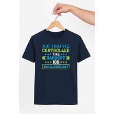 Vecihi Geliyor Air Traffic Tasarım Unisex Tshirt Pilot - Havacı - Uçak Tutkunu
